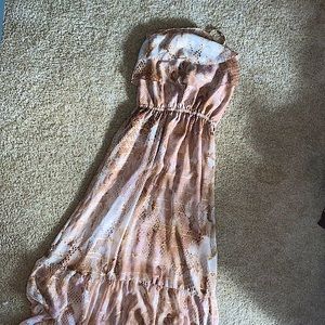 EXPRESS maxi boho dress size small